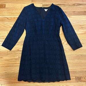 J Crew Factory navy dress